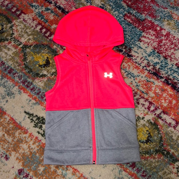 Under Armour Other - Under Armour zip vest sleeveless hoodie